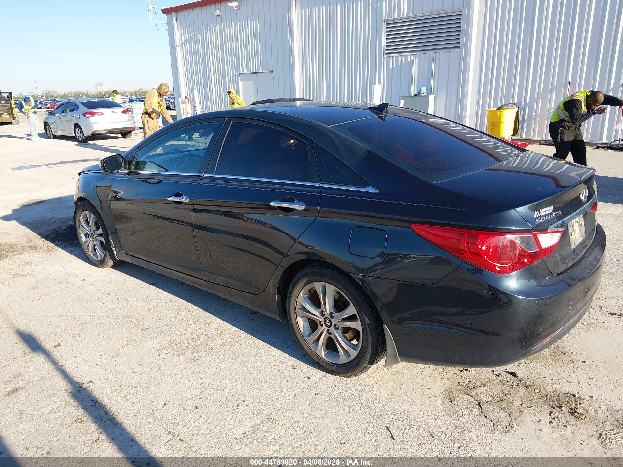 2013 Hyundai Sonata Limited Black vin: 5NPEC4AC2DH527219