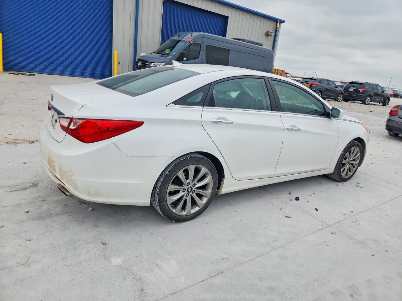 2013 Hyundai Sonata Se White vin: 5NPEC4AC2DH528340