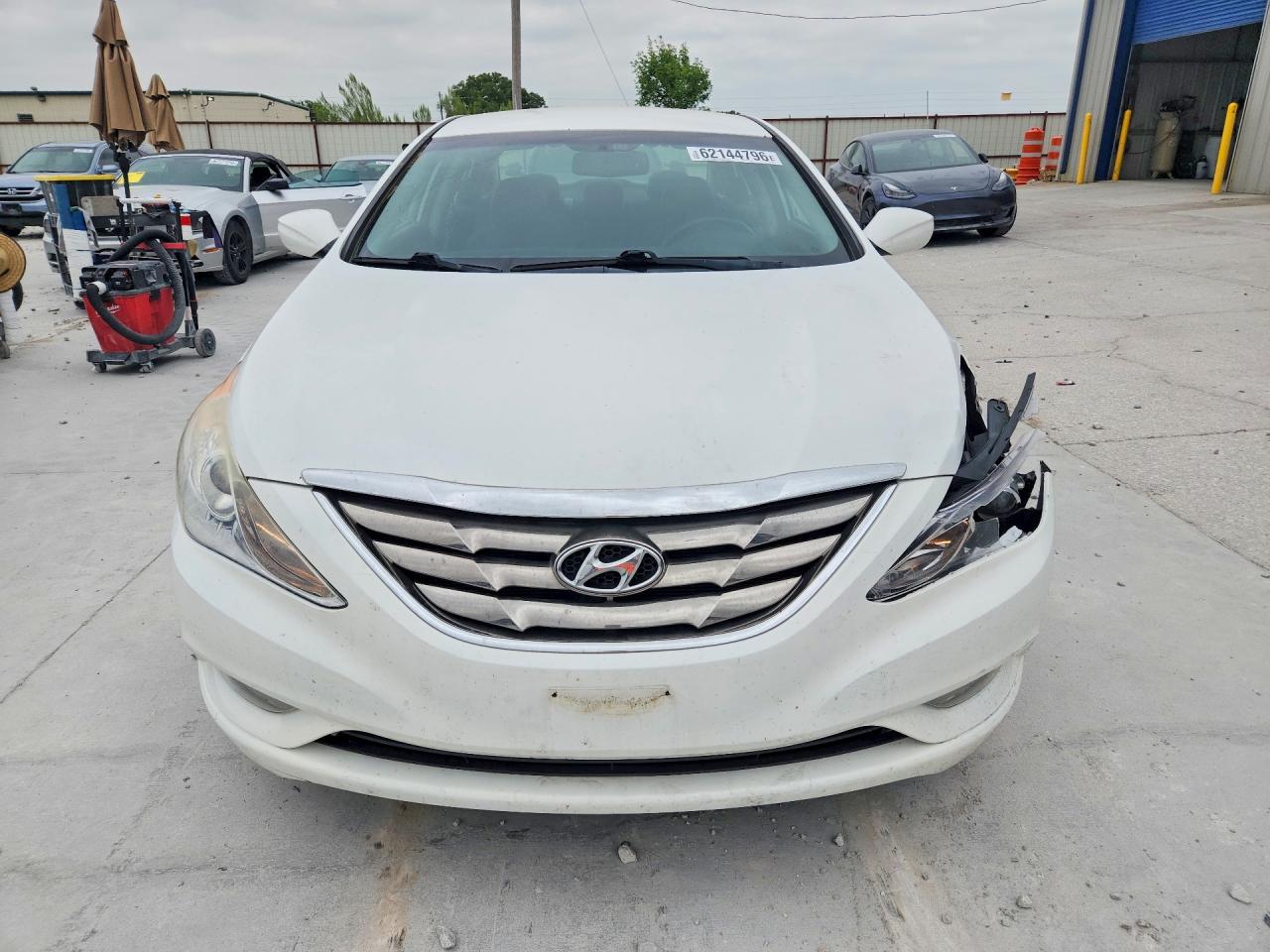 2013 Hyundai Sonata Se White vin: 5NPEC4AC2DH528340