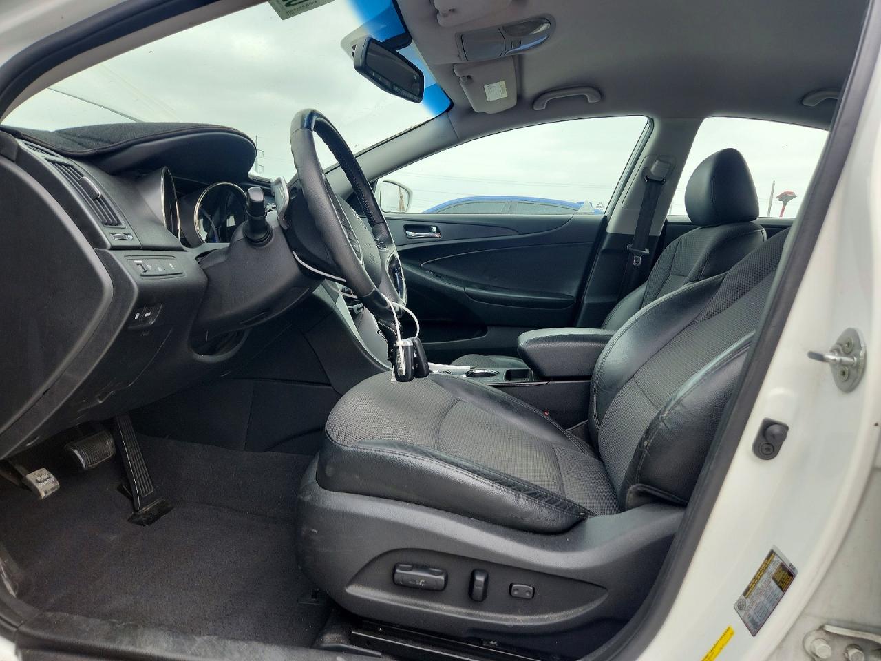 2013 Hyundai Sonata Se White vin: 5NPEC4AC2DH528340