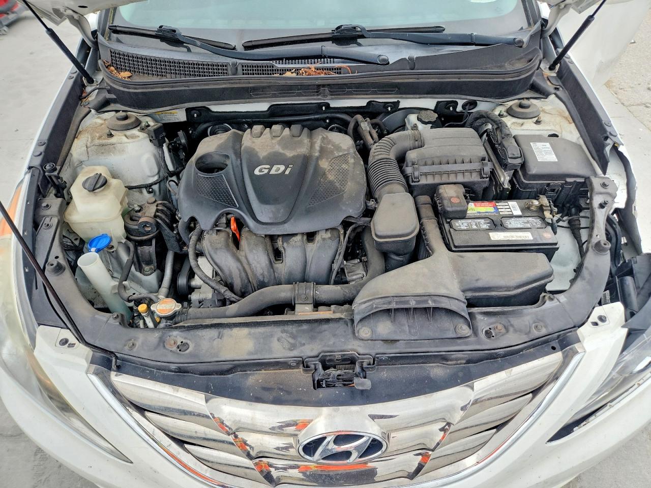 2013 Hyundai Sonata Se White vin: 5NPEC4AC2DH528340