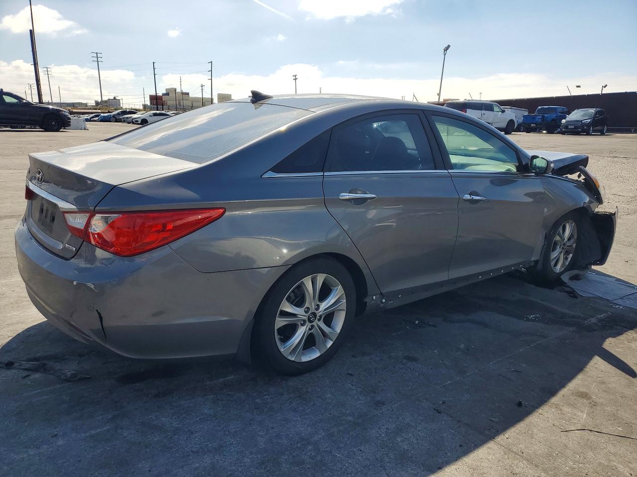 2013 Hyundai Sonata Limited Gray vin: 5NPEC4AC2DH535885