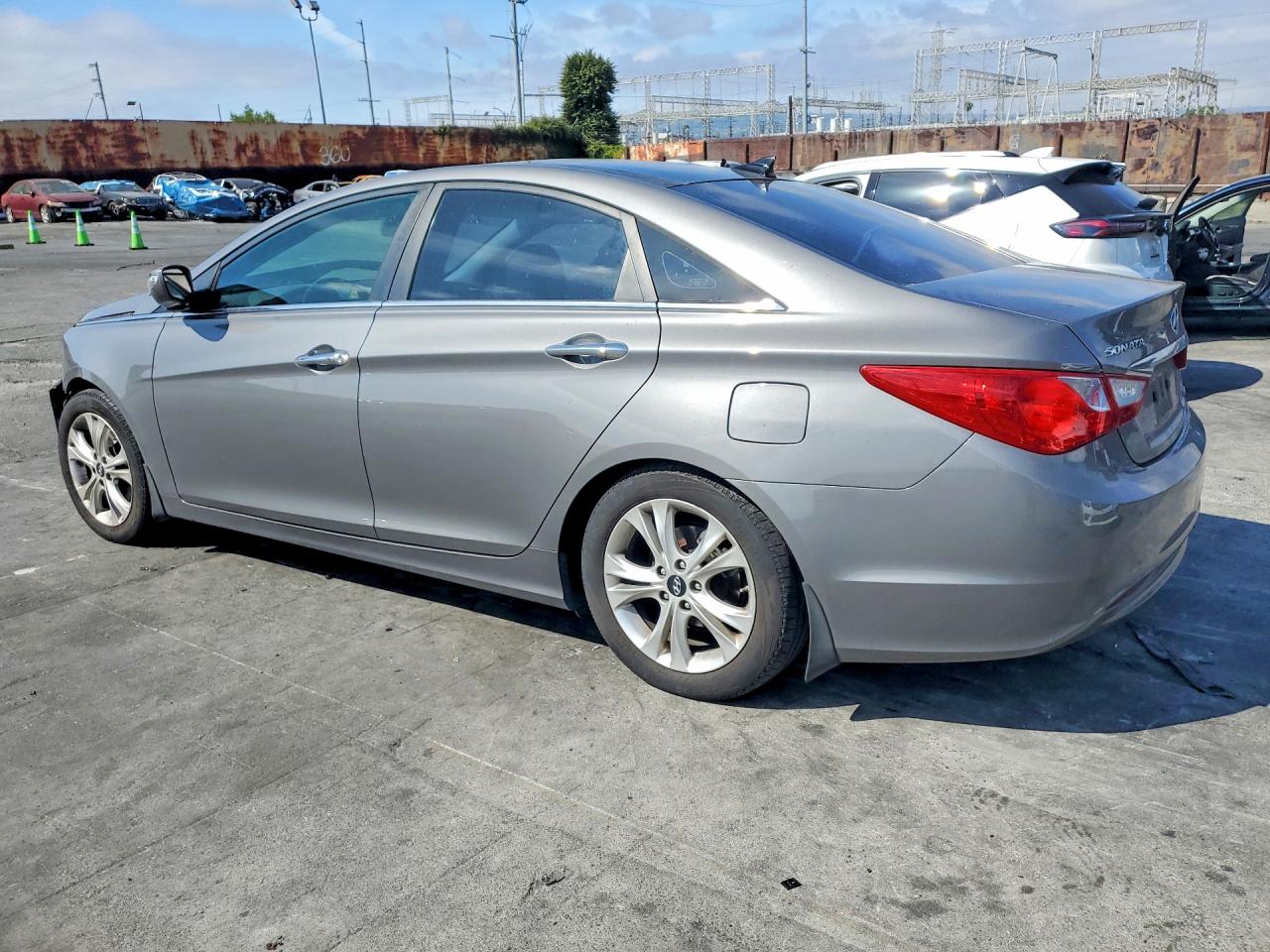 2013 Hyundai Sonata Limited Gray vin: 5NPEC4AC2DH535885