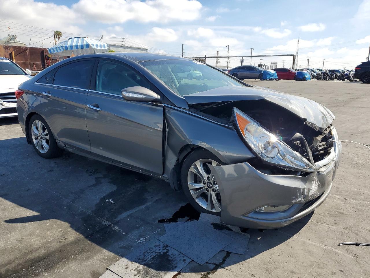 2013 Hyundai Sonata Limited Gray vin: 5NPEC4AC2DH535885