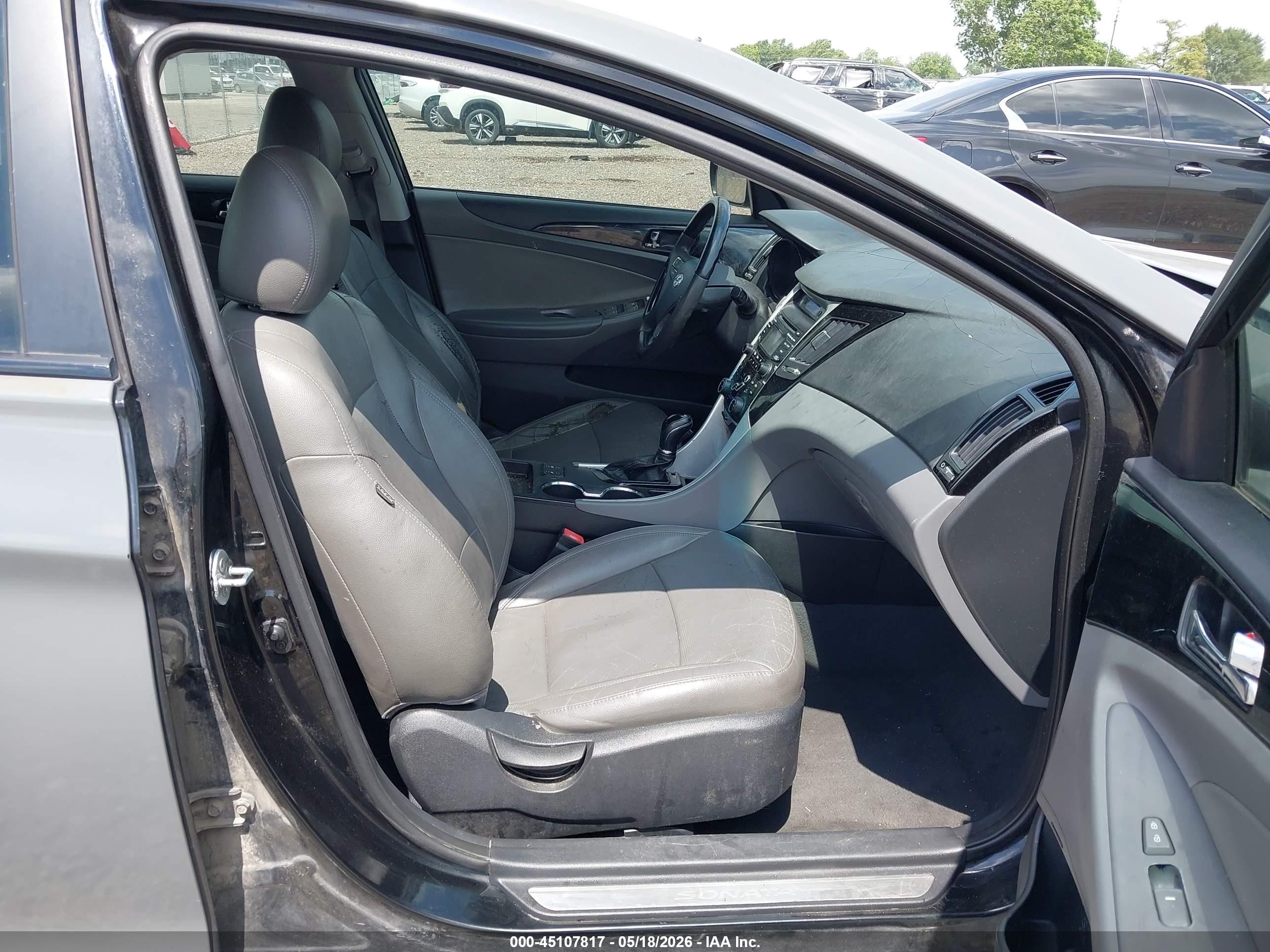 2013 Hyundai Sonata Limited Gray vin: 5NPEC4AC2DH548779