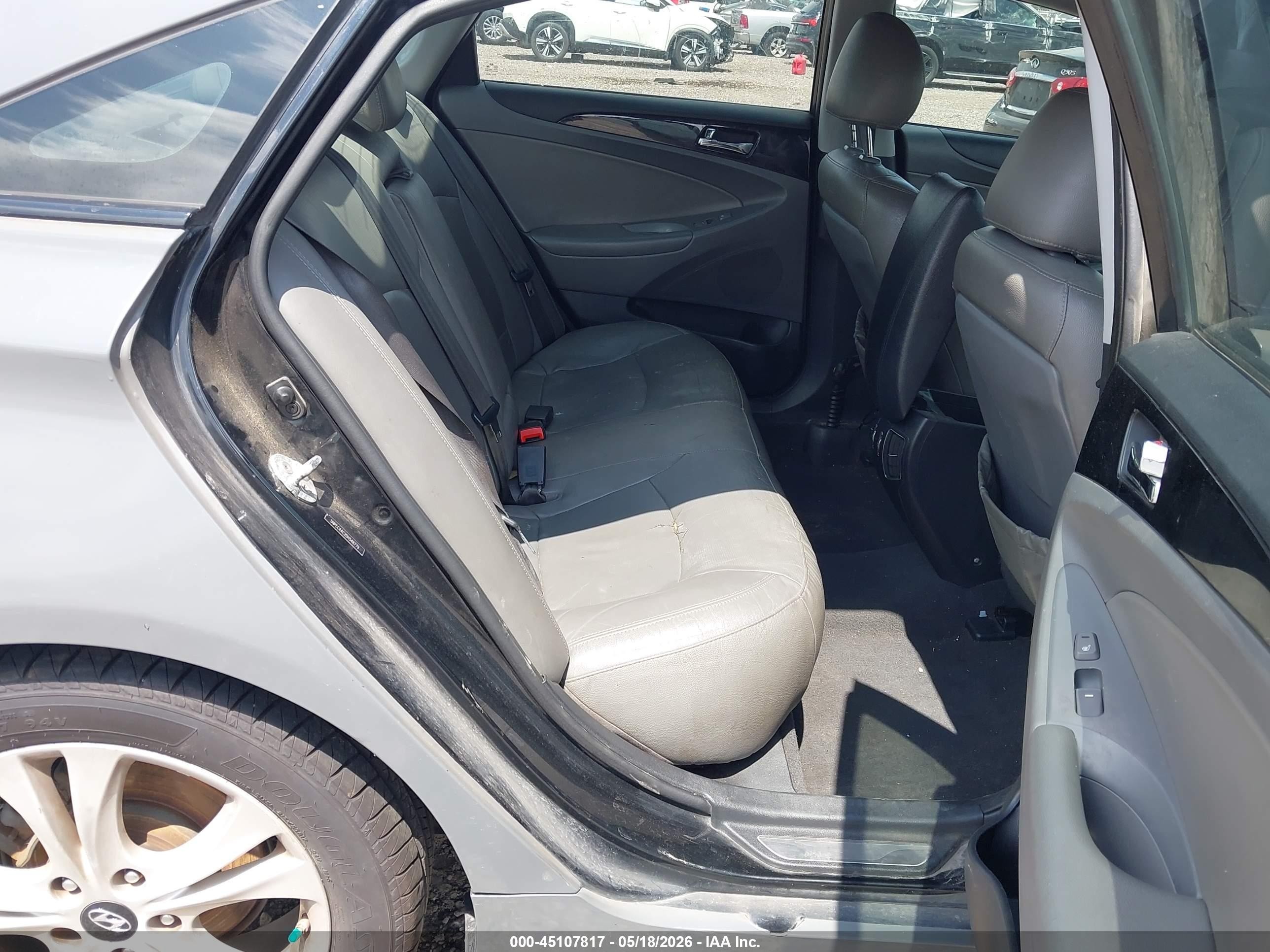 2013 Hyundai Sonata Limited Gray vin: 5NPEC4AC2DH548779