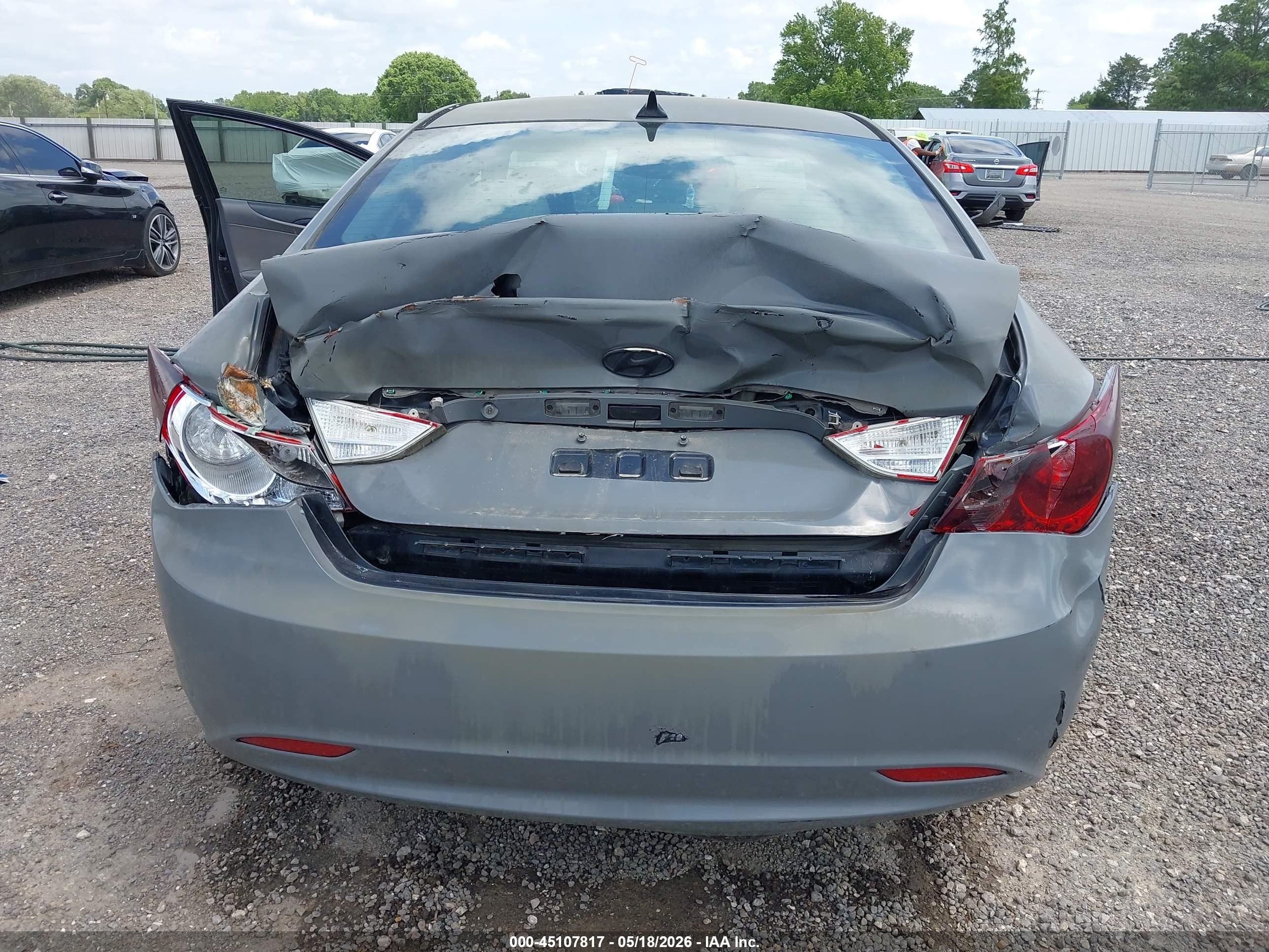 2013 Hyundai Sonata Limited Gray vin: 5NPEC4AC2DH548779