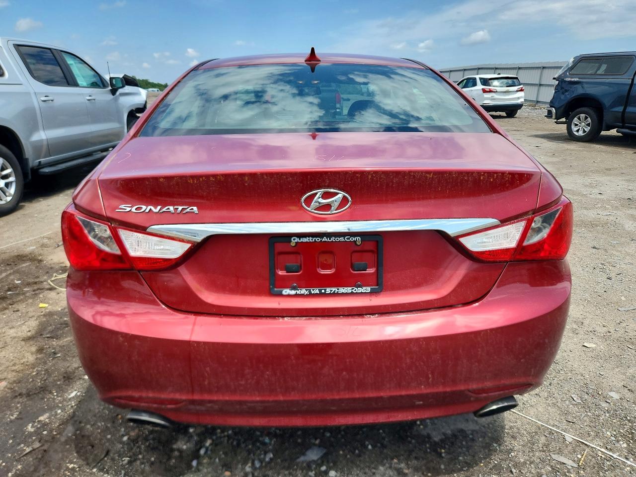 2013 Hyundai Sonata Se Red vin: 5NPEC4AC2DH552783