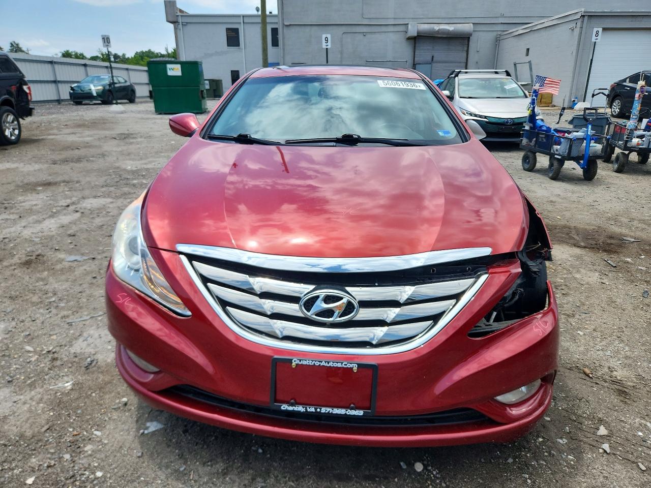 2013 Hyundai Sonata Se Red vin: 5NPEC4AC2DH552783