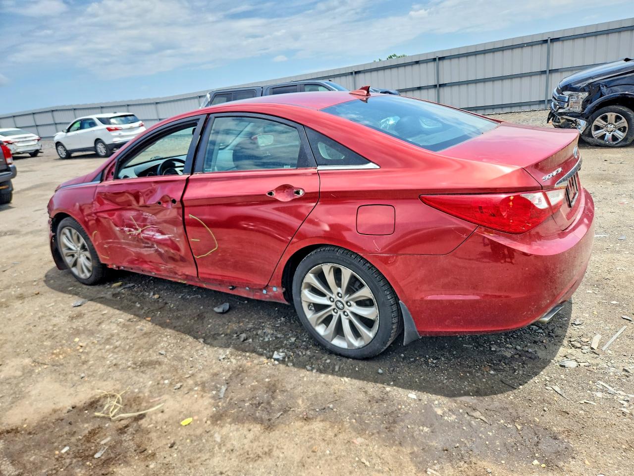 2013 Hyundai Sonata Se Red vin: 5NPEC4AC2DH552783