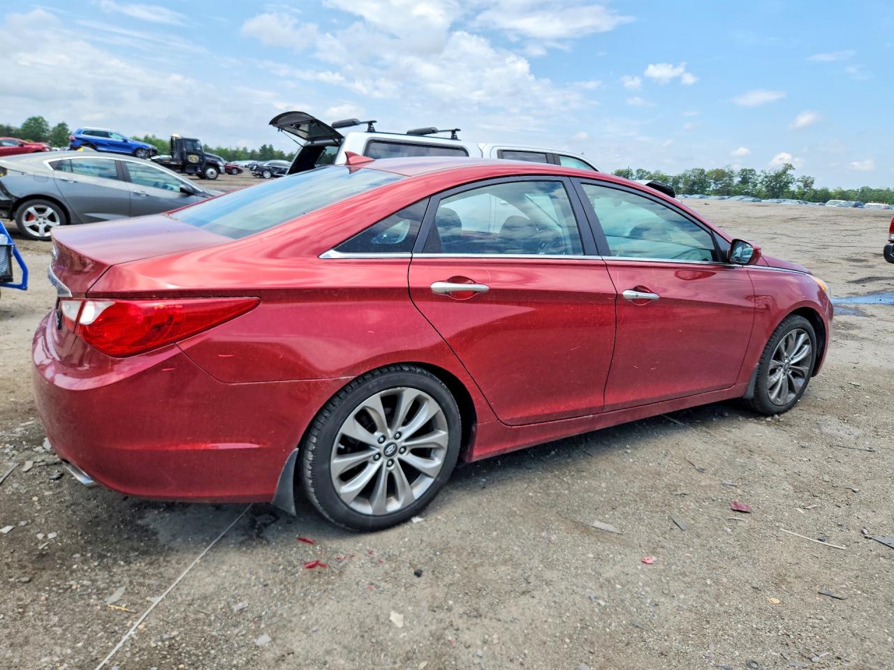 2013 Hyundai Sonata Se Red vin: 5NPEC4AC2DH552783