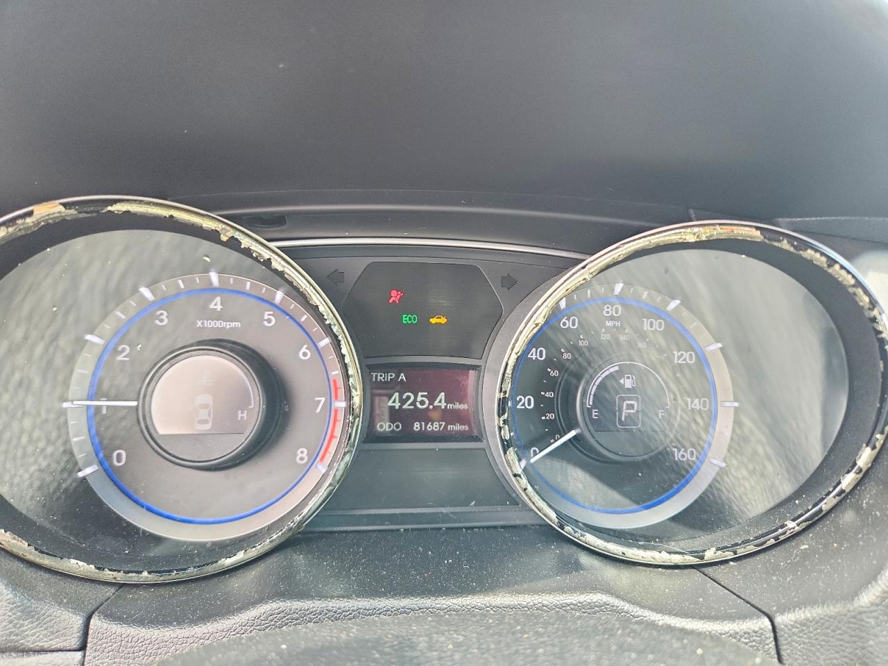 2013 Hyundai Sonata Se Red vin: 5NPEC4AC2DH552783
