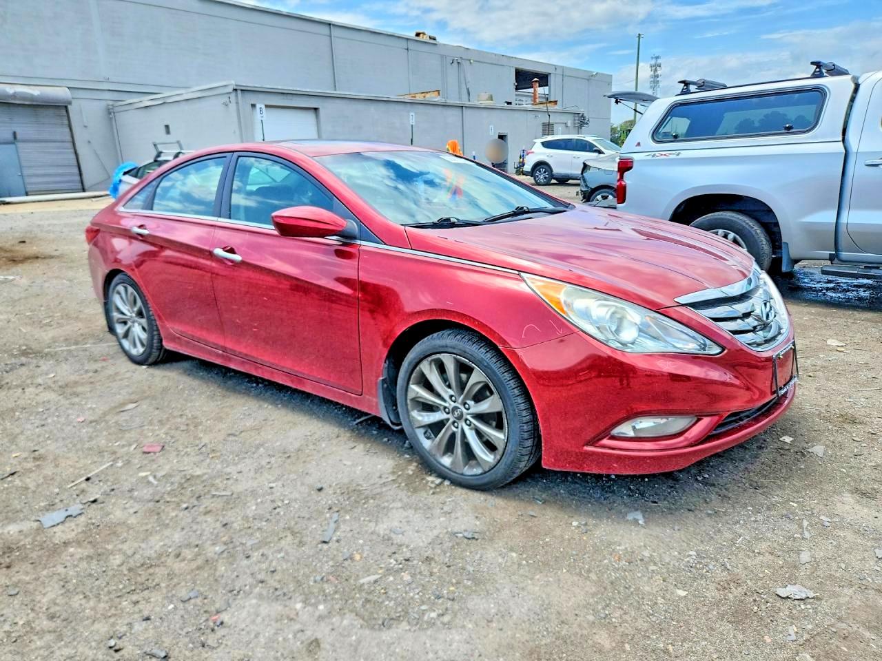 2013 Hyundai Sonata Se Red vin: 5NPEC4AC2DH552783