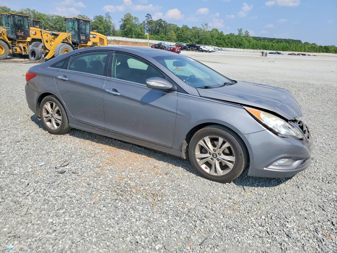 2013 Hyundai Sonata Limited Gray vin: 5NPEC4AC2DH557689