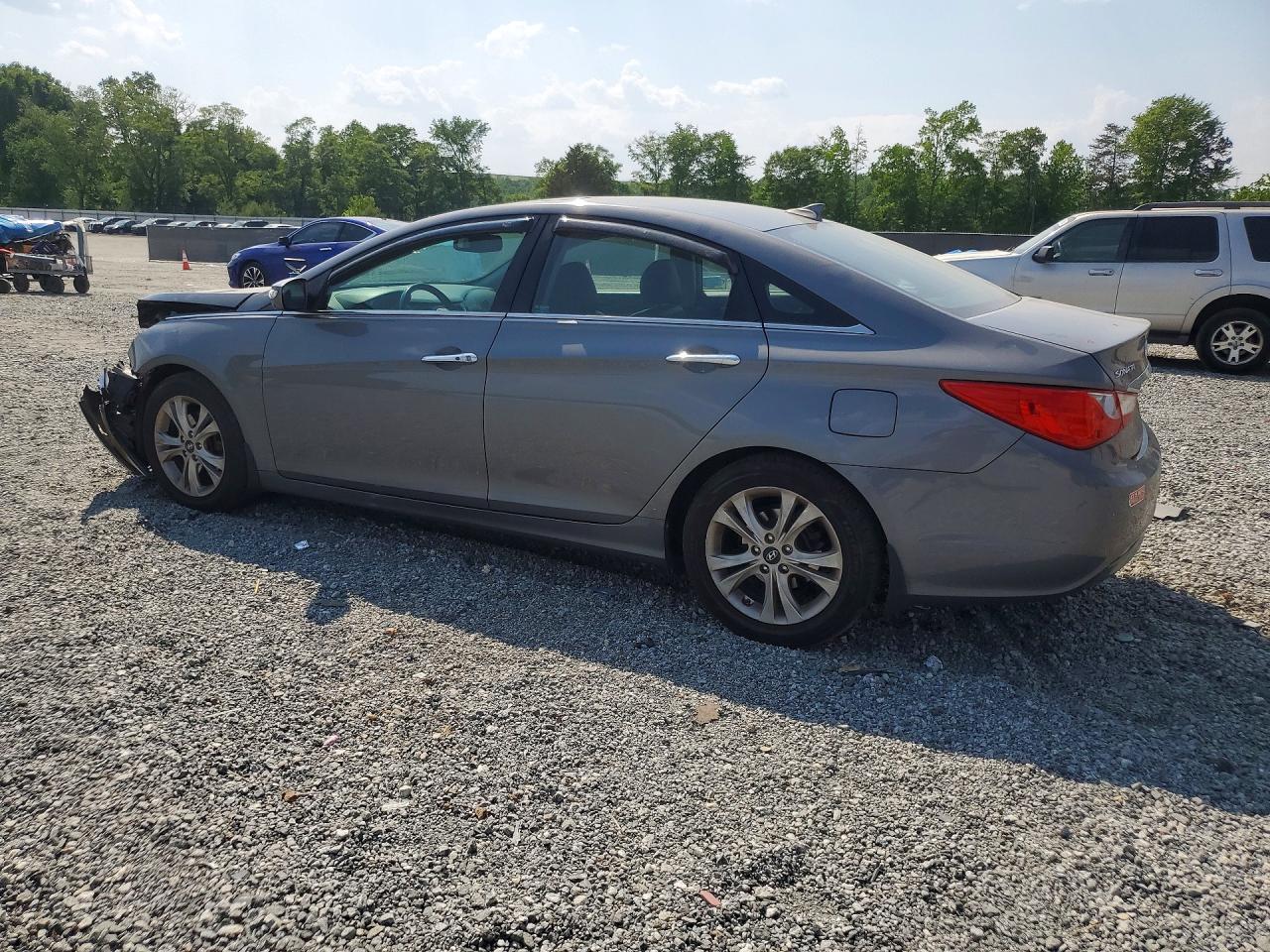 2013 Hyundai Sonata Limited Gray vin: 5NPEC4AC2DH557689