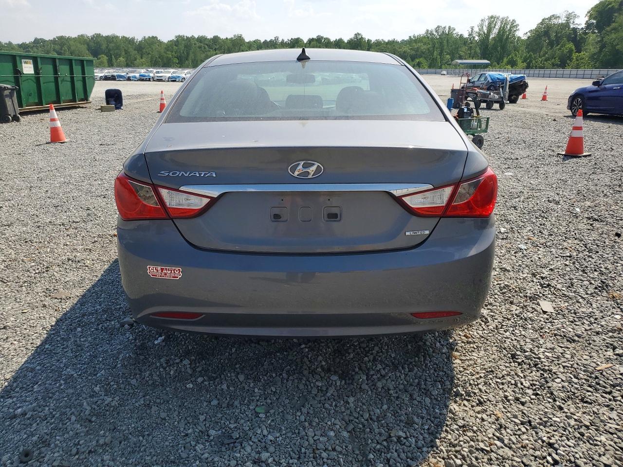2013 Hyundai Sonata Limited Gray vin: 5NPEC4AC2DH557689