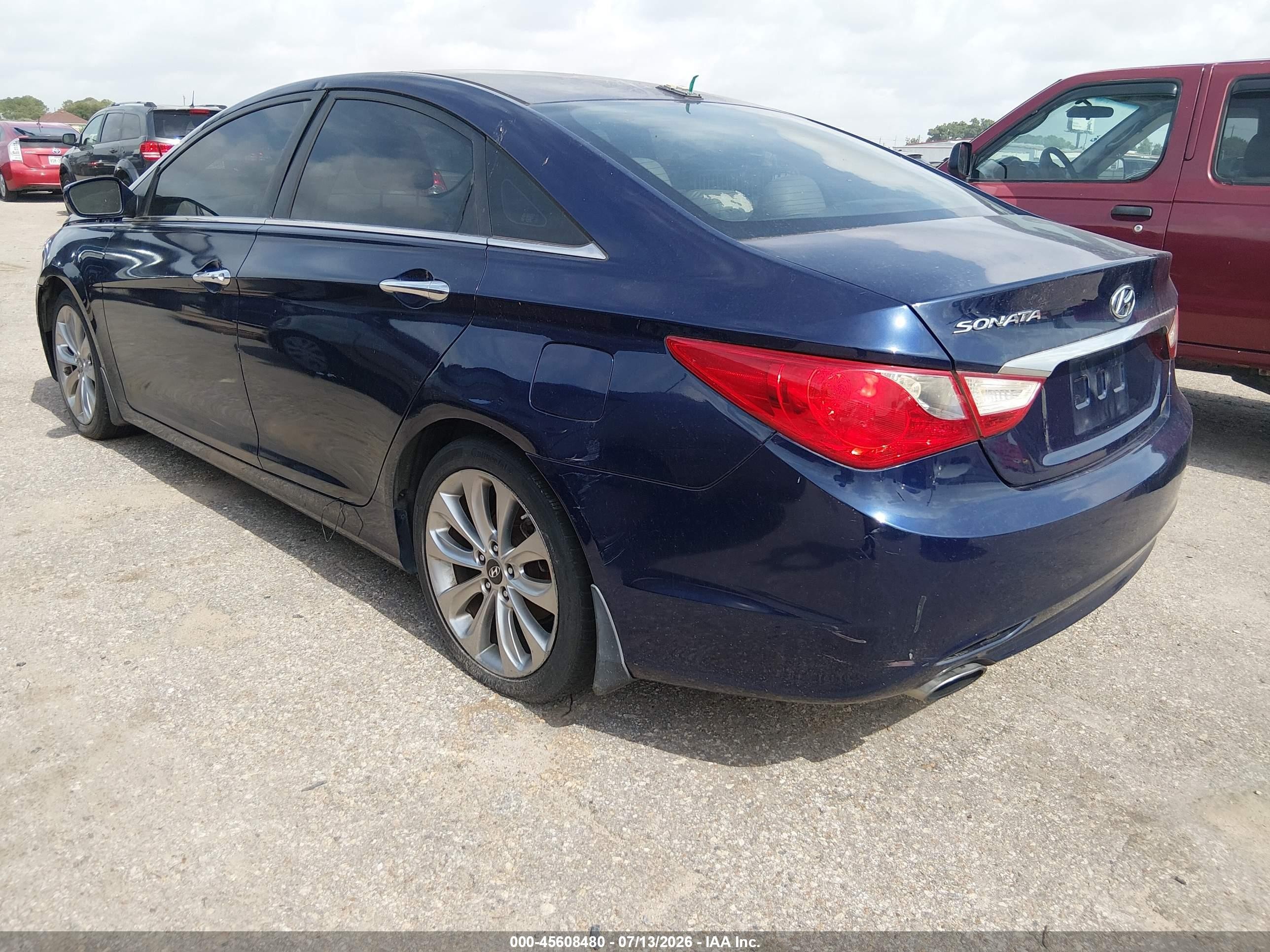 2013 Hyundai Sonata Se Blue vin: 5NPEC4AC2DH566005