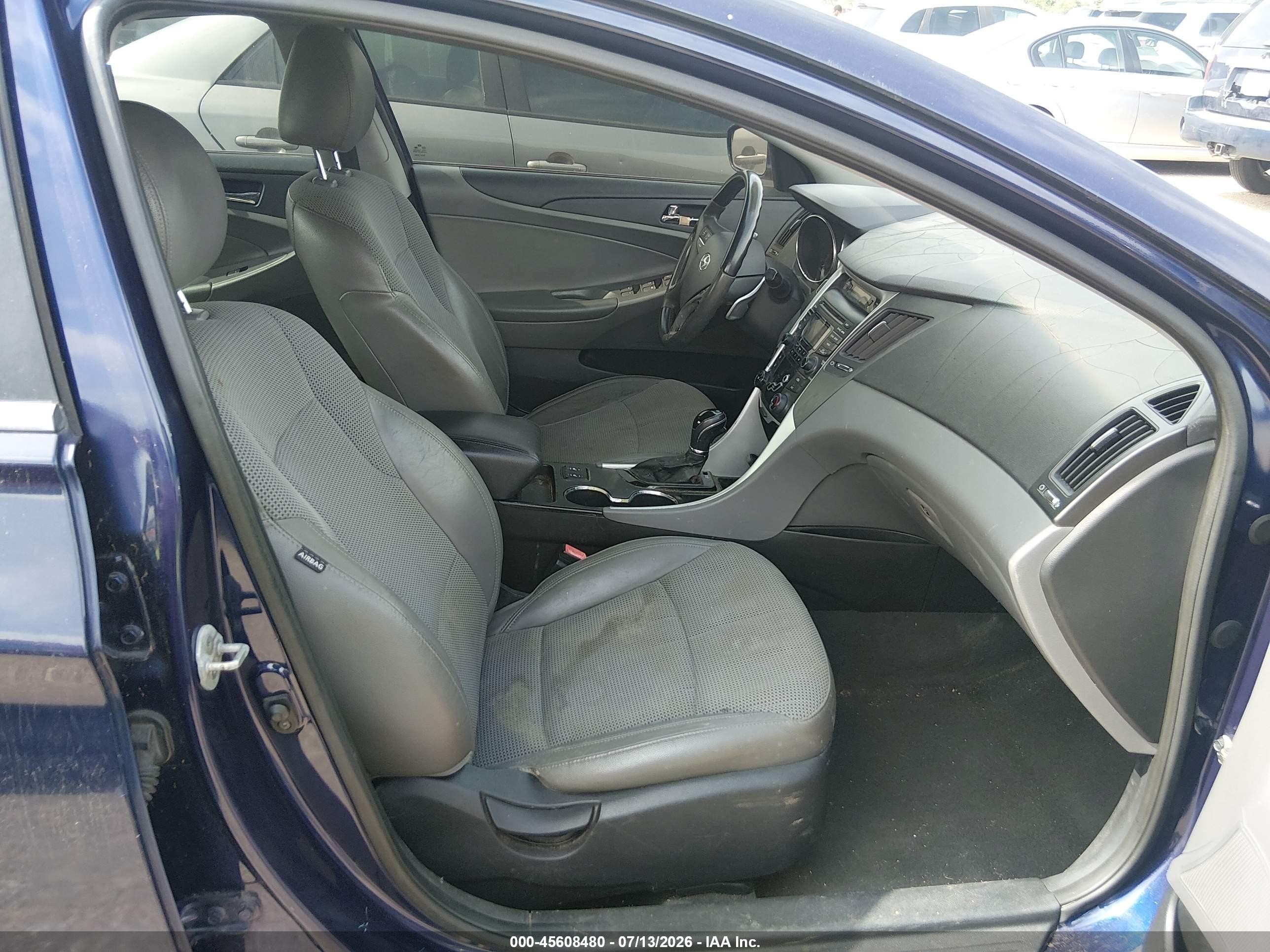 2013 Hyundai Sonata Se Blue vin: 5NPEC4AC2DH566005