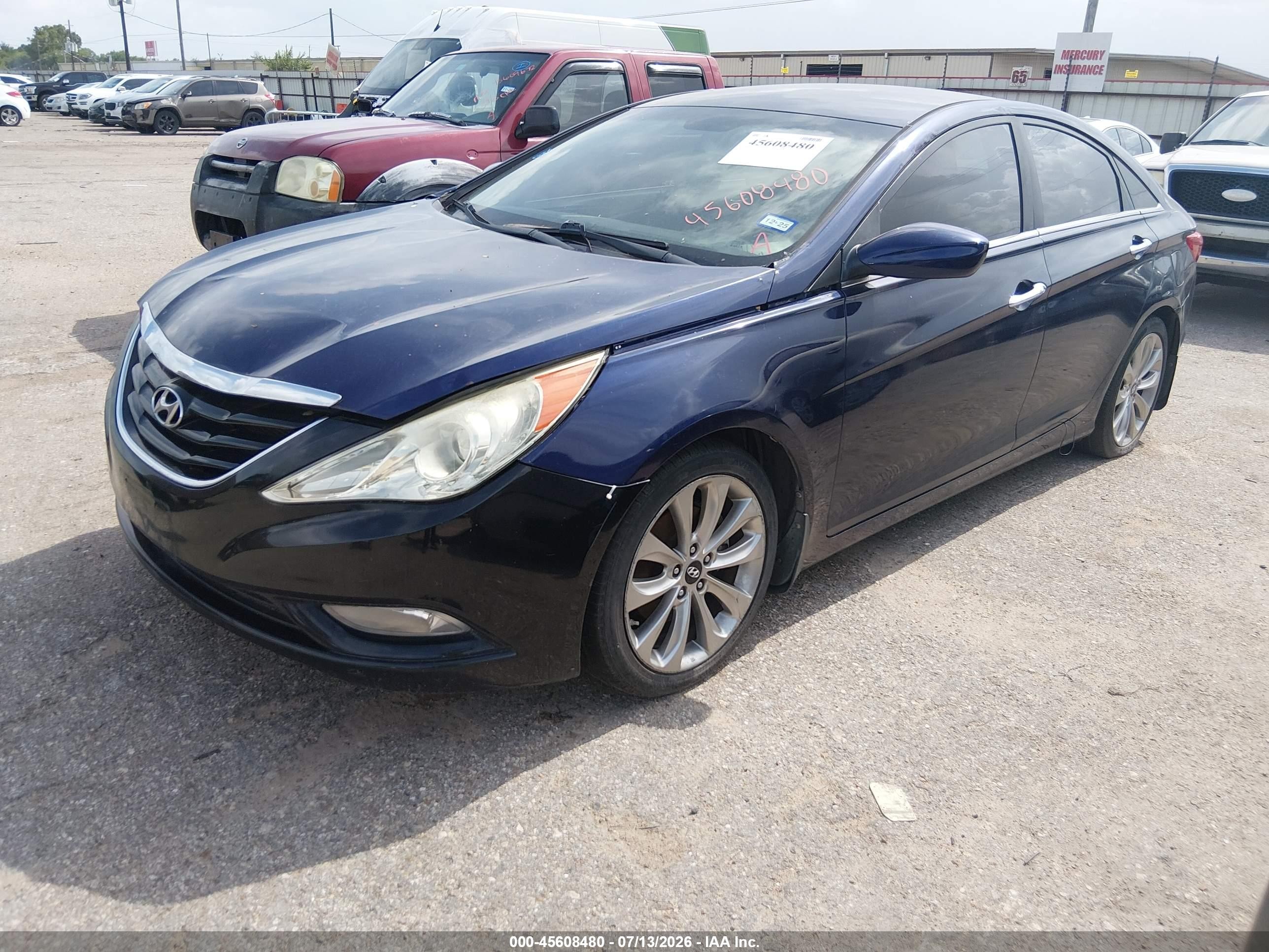 2013 Hyundai Sonata Se Blue vin: 5NPEC4AC2DH566005