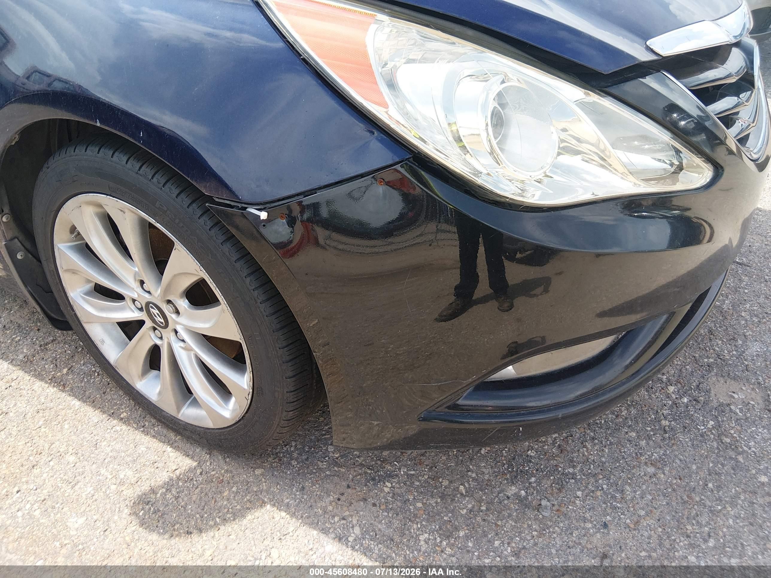 2013 Hyundai Sonata Se Blue vin: 5NPEC4AC2DH566005