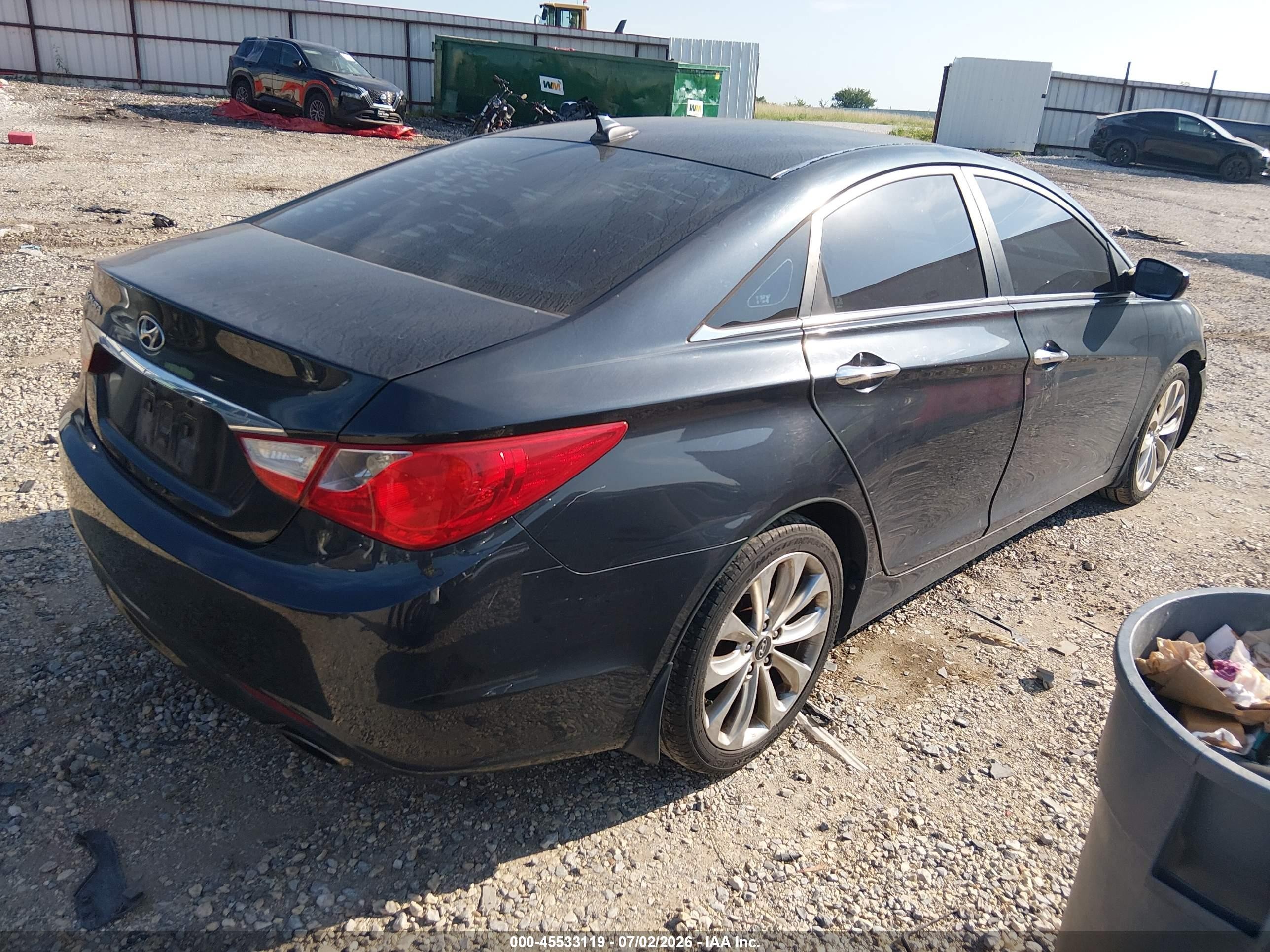 2013 Hyundai Sonata Se Black vin: 5NPEC4AC2DH593978