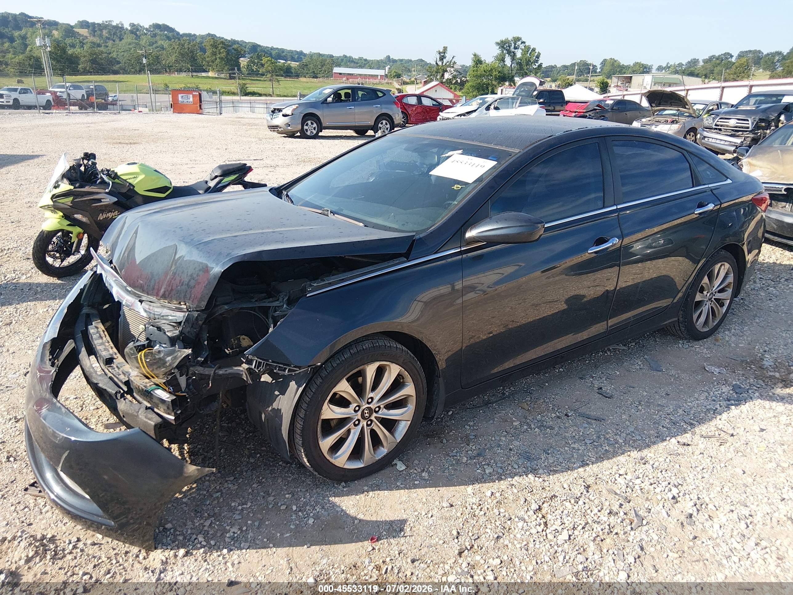 2013 Hyundai Sonata Se Black vin: 5NPEC4AC2DH593978