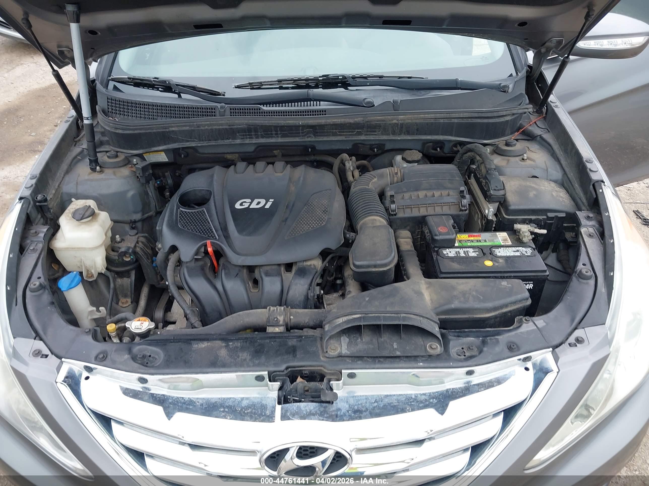 2013 Hyundai Sonata Limited Gray vin: 5NPEC4AC2DH597626