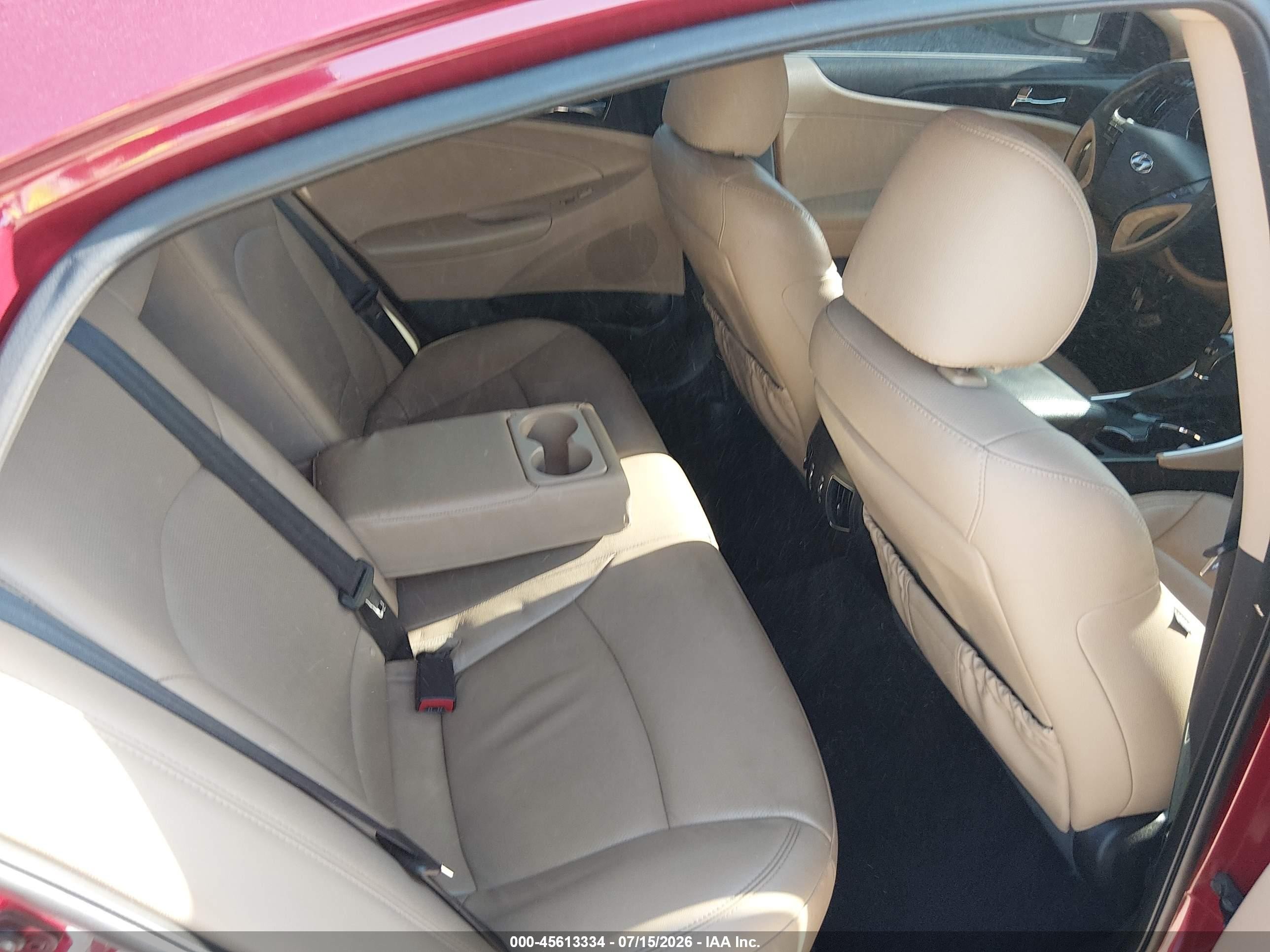 2013 Hyundai Sonata Limited Red vin: 5NPEC4AC2DH602761