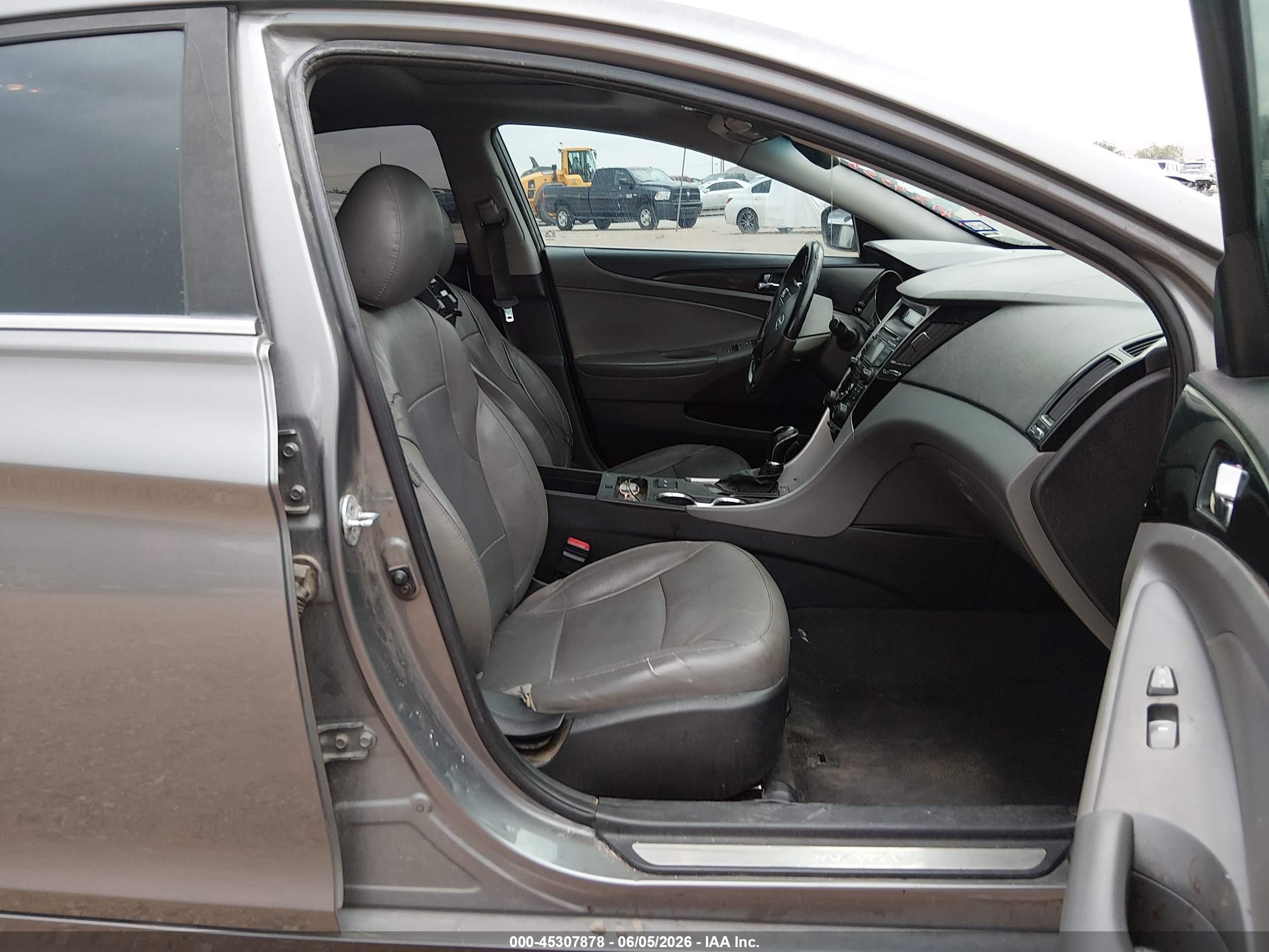 2013 Hyundai Sonata Limited Серый vin: 5NPEC4AC2DH610777