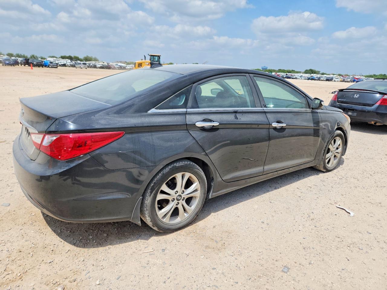 2013 Hyundai Sonata Limited Черный vin: 5NPEC4AC2DH612111