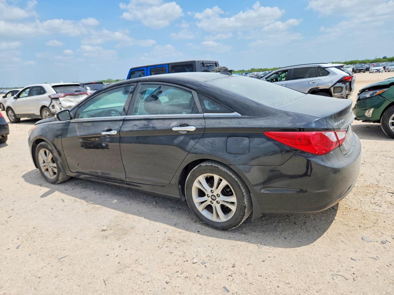2013 Hyundai Sonata Limited Черный vin: 5NPEC4AC2DH612111