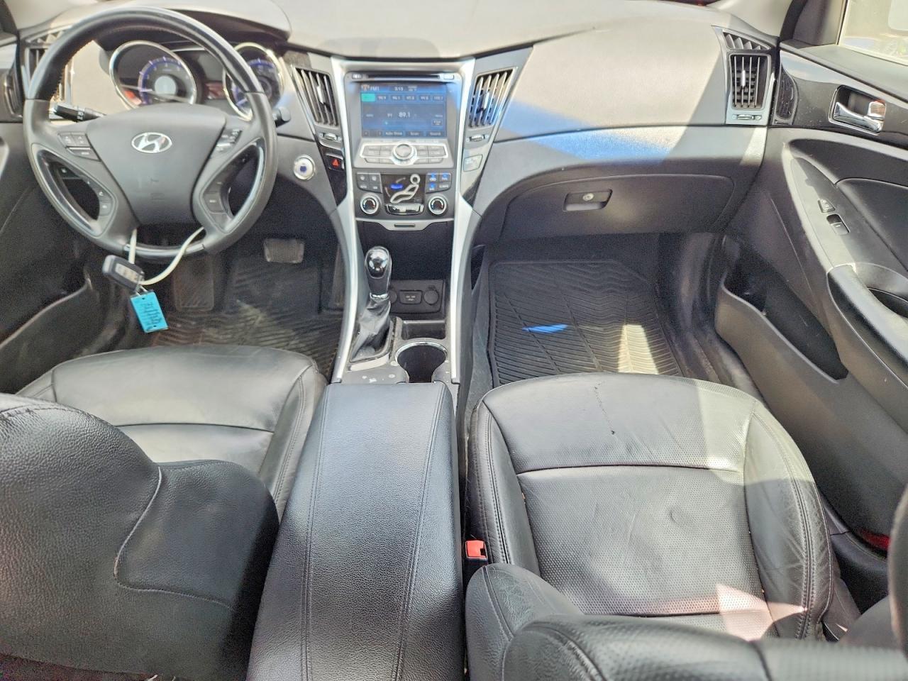 2013 Hyundai Sonata Limited Черный vin: 5NPEC4AC2DH612111