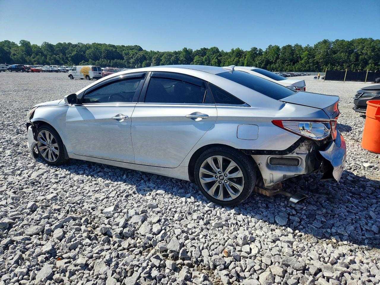 2013 Hyundai Sonata Se Silver vin: 5NPEC4AC2DH613663