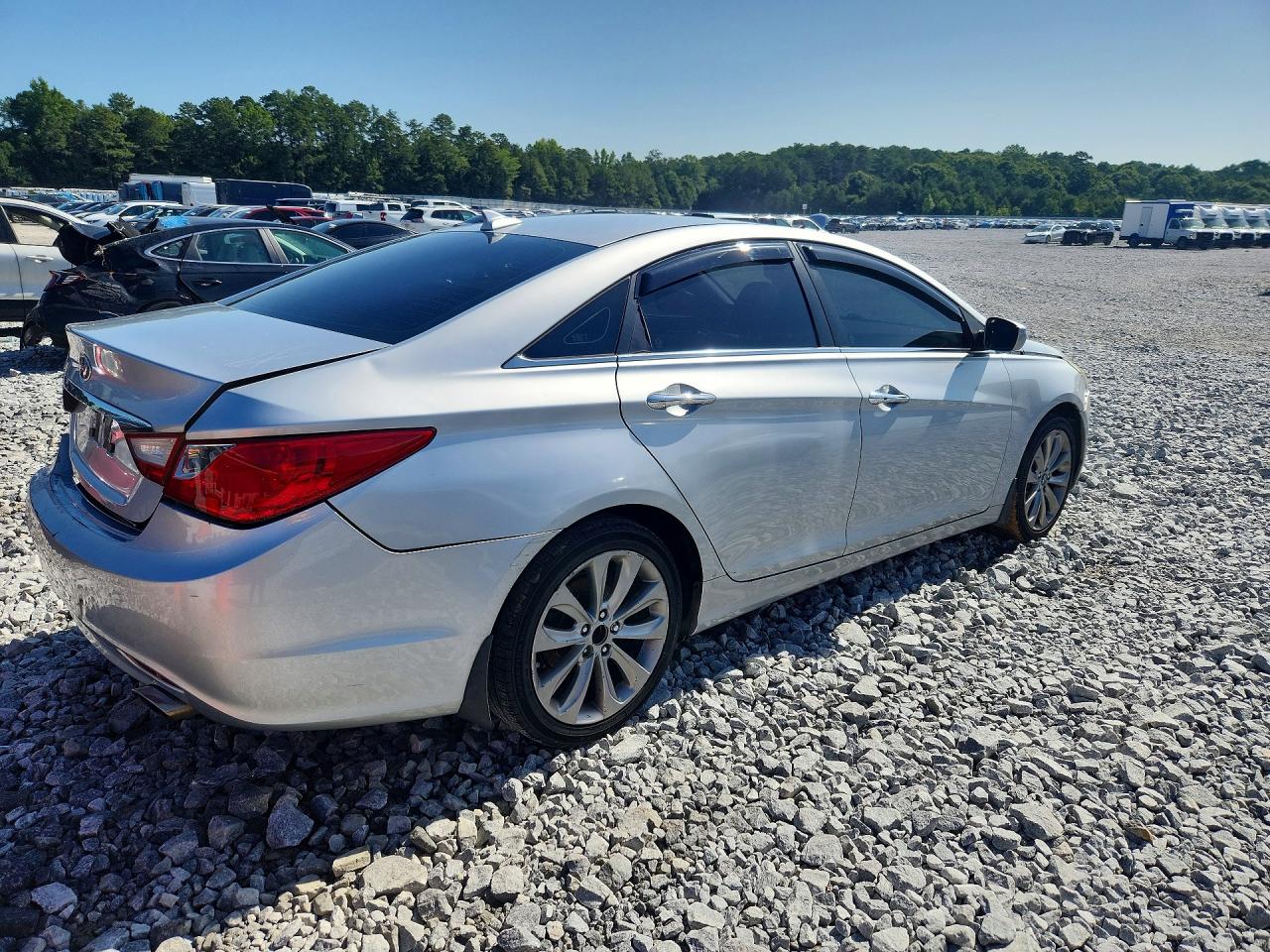 2013 Hyundai Sonata Se Silver vin: 5NPEC4AC2DH613663