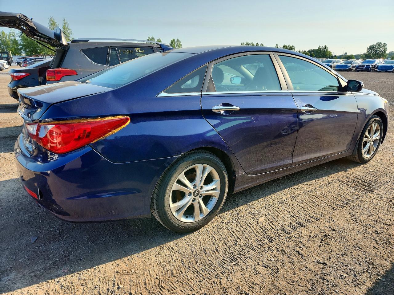 2013 Hyundai Sonata Se Blue vin: 5NPEC4AC2DH619186