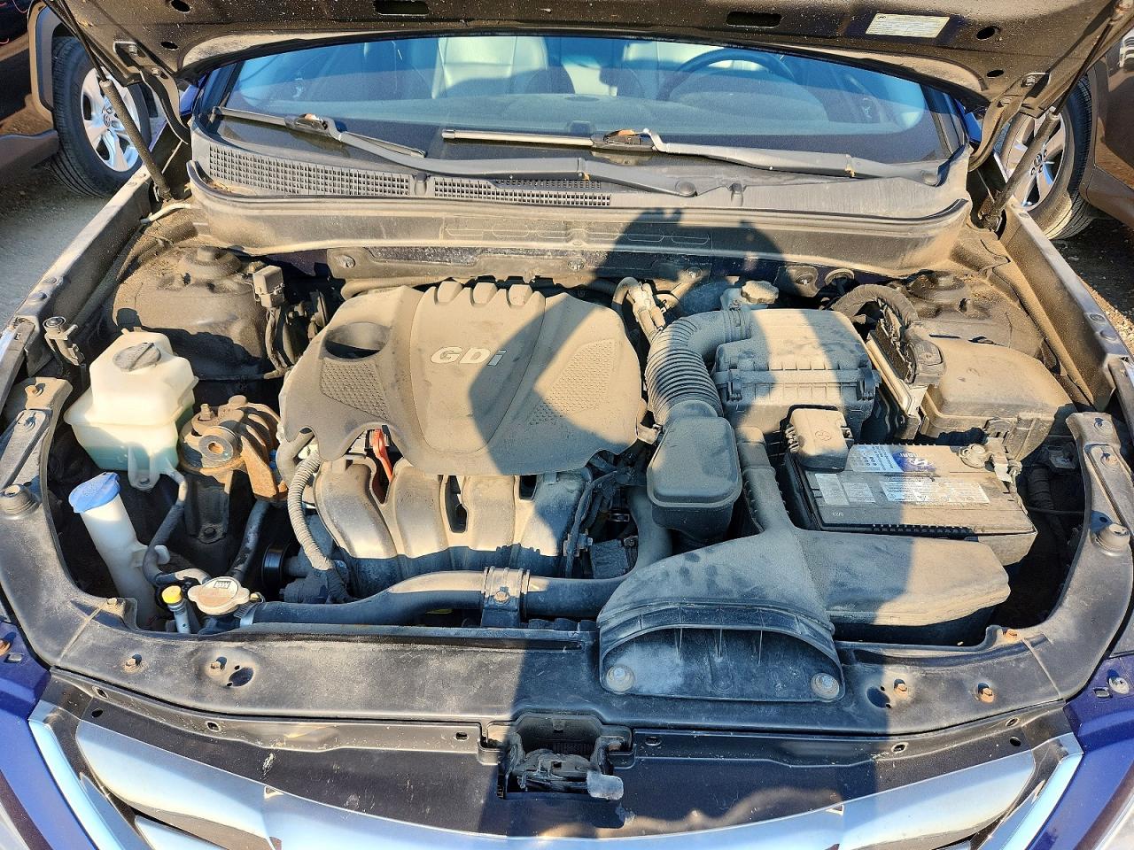 2013 Hyundai Sonata Se Blue vin: 5NPEC4AC2DH619186
