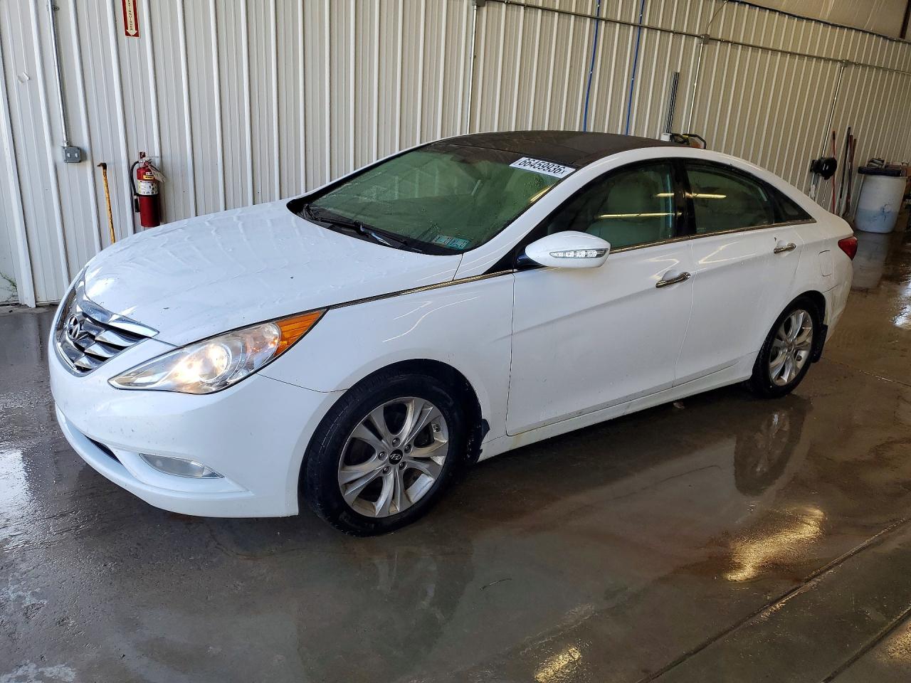 2013 Hyundai Sonata Limited Белый vin: 5NPEC4AC2DH651135