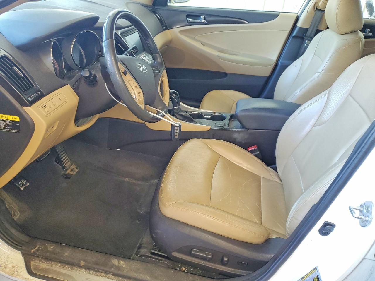 2013 Hyundai Sonata Limited Белый vin: 5NPEC4AC2DH651135
