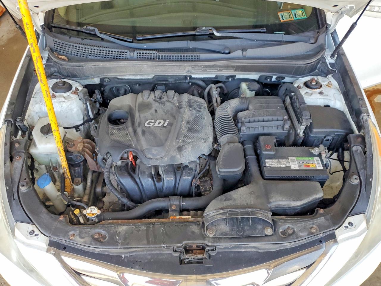 2013 Hyundai Sonata Limited Белый vin: 5NPEC4AC2DH651135