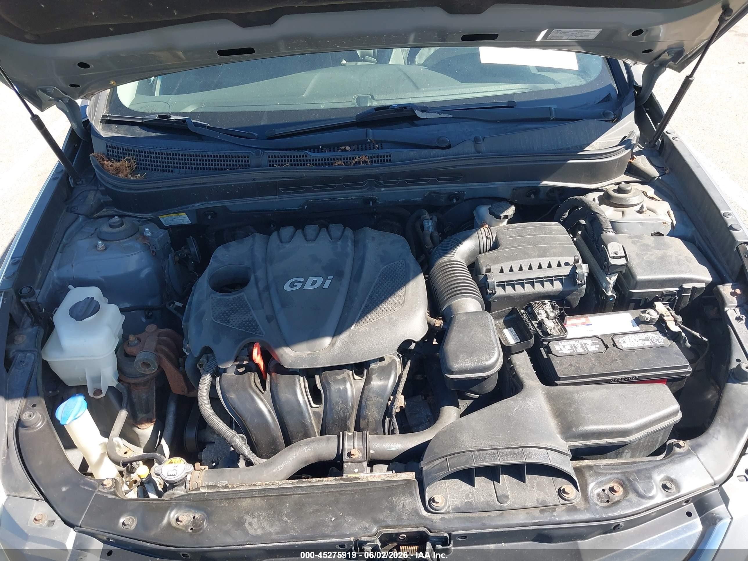 2013 Hyundai Sonata Se Серый vin: 5NPEC4AC2DH656707