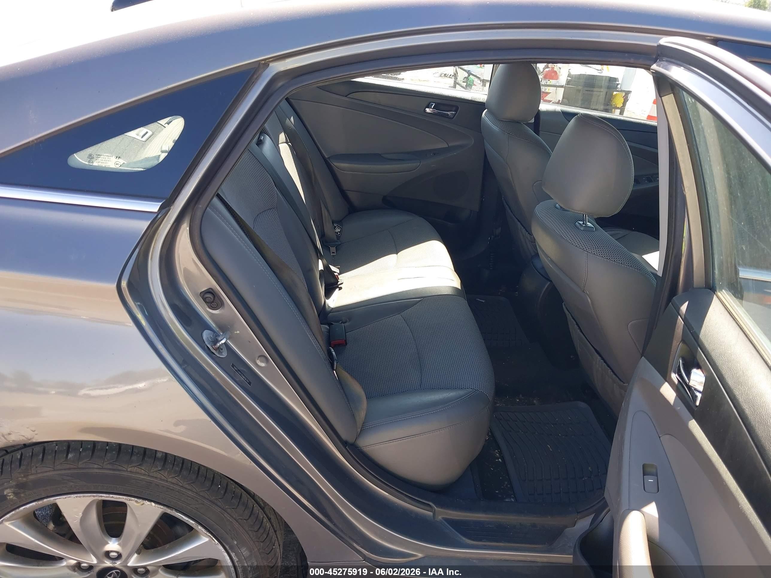 2013 Hyundai Sonata Se Серый vin: 5NPEC4AC2DH656707