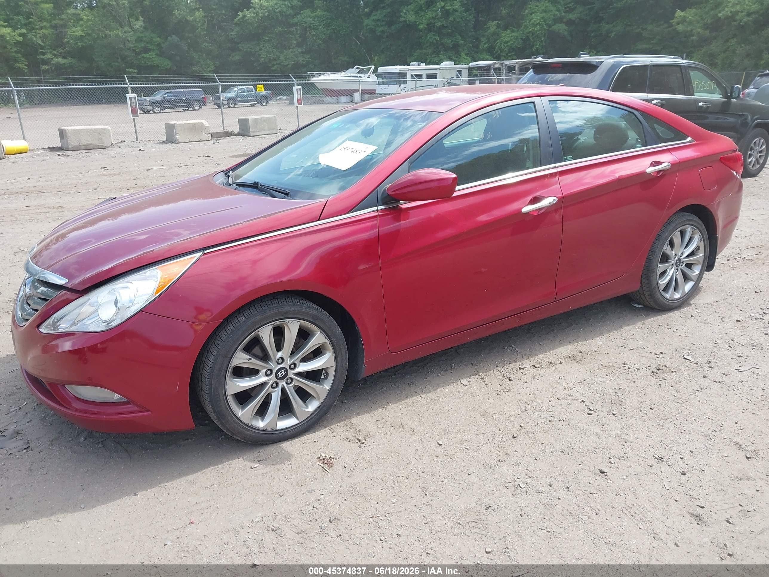 2013 Hyundai Sonata Se Red vin: 5NPEC4AC2DH677508