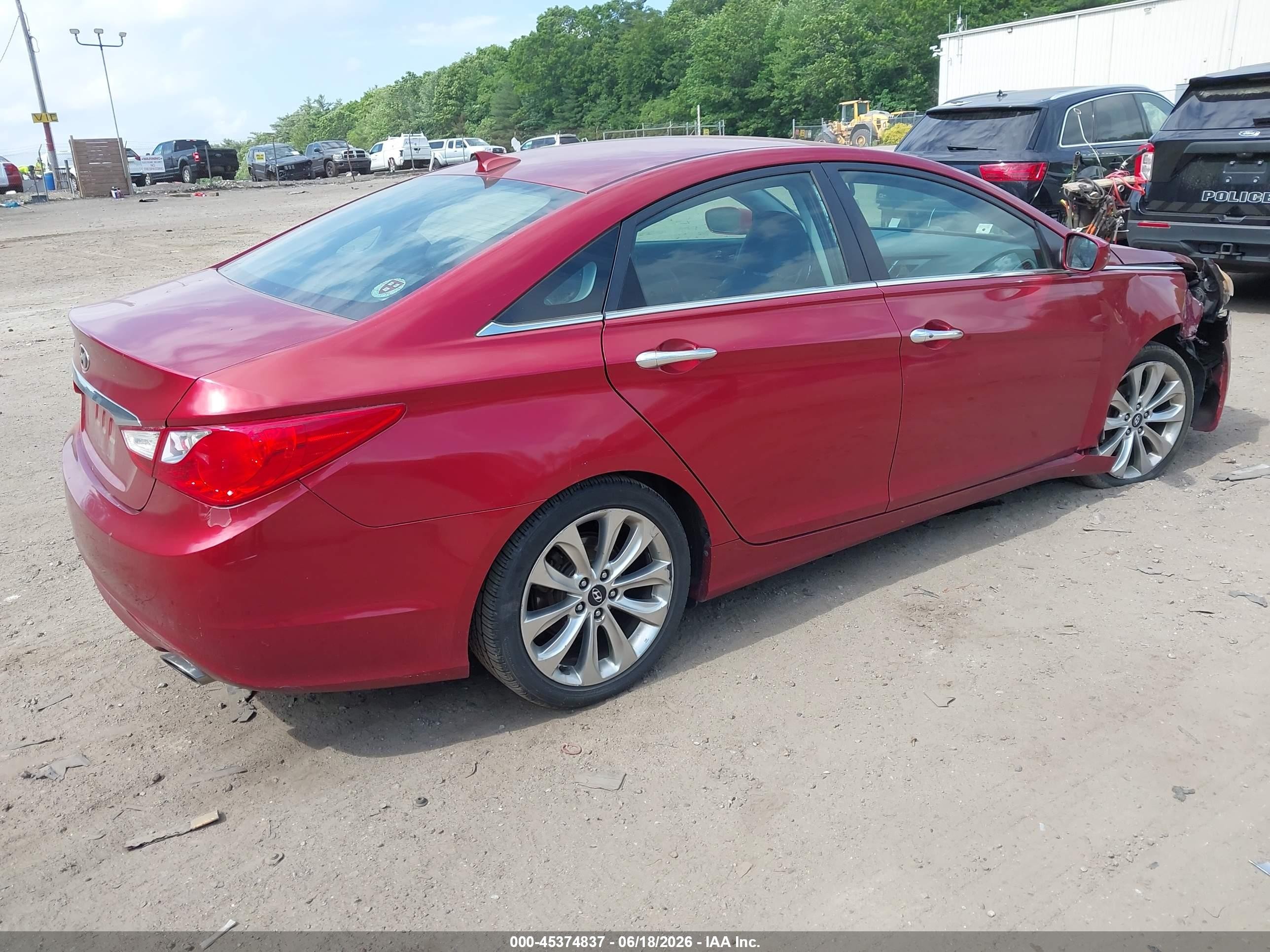2013 Hyundai Sonata Se Red vin: 5NPEC4AC2DH677508