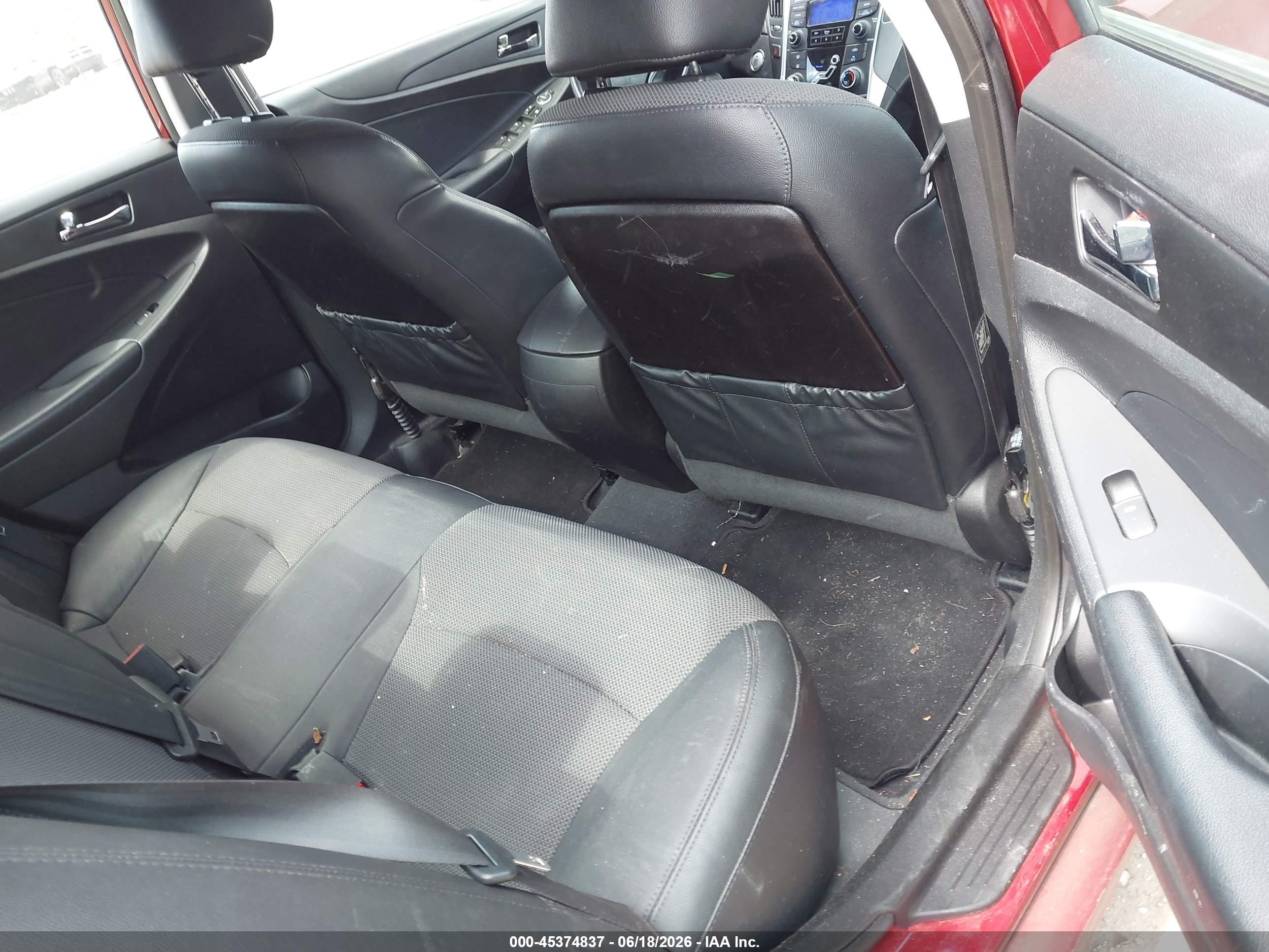 2013 Hyundai Sonata Se Red vin: 5NPEC4AC2DH677508