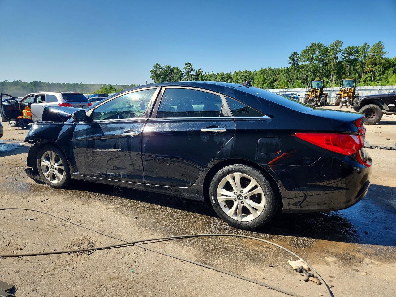 2013 Hyundai Sonata Limited Black vin: 5NPEC4AC2DH699444