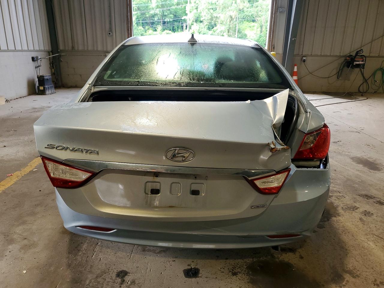 2013 Hyundai Sonata Limited Blue vin: 5NPEC4AC2DH712077