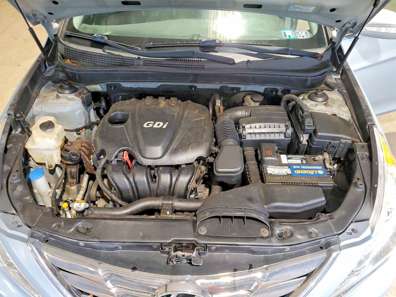 2013 Hyundai Sonata Limited Blue vin: 5NPEC4AC2DH712077