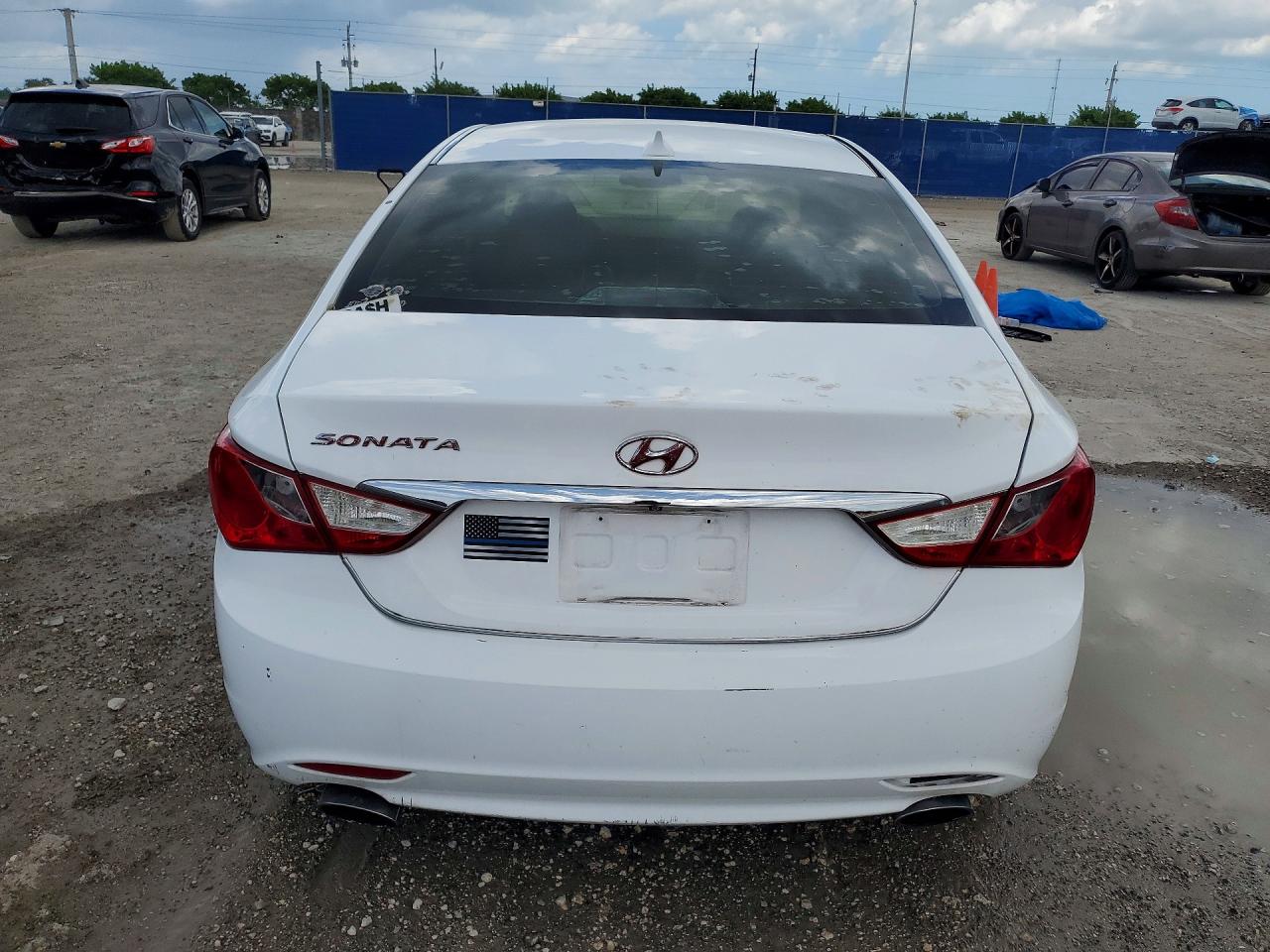 2013 Hyundai Sonata Se Белый vin: 5NPEC4AC2DH716730