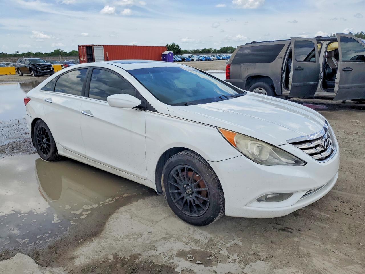 2013 Hyundai Sonata Se Белый vin: 5NPEC4AC2DH716730