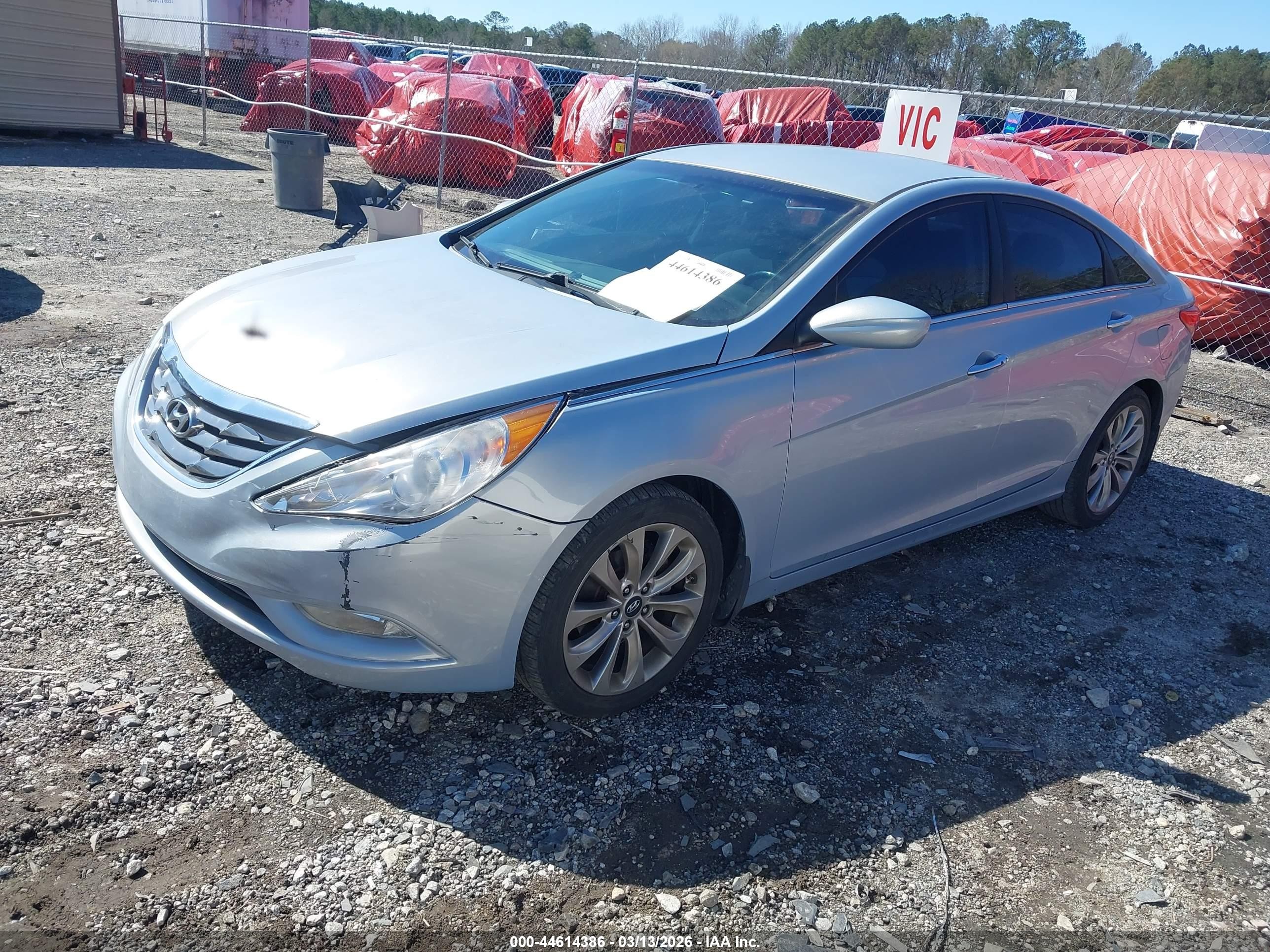 2013 Hyundai Sonata Se Silver vin: 5NPEC4AC2DH784347